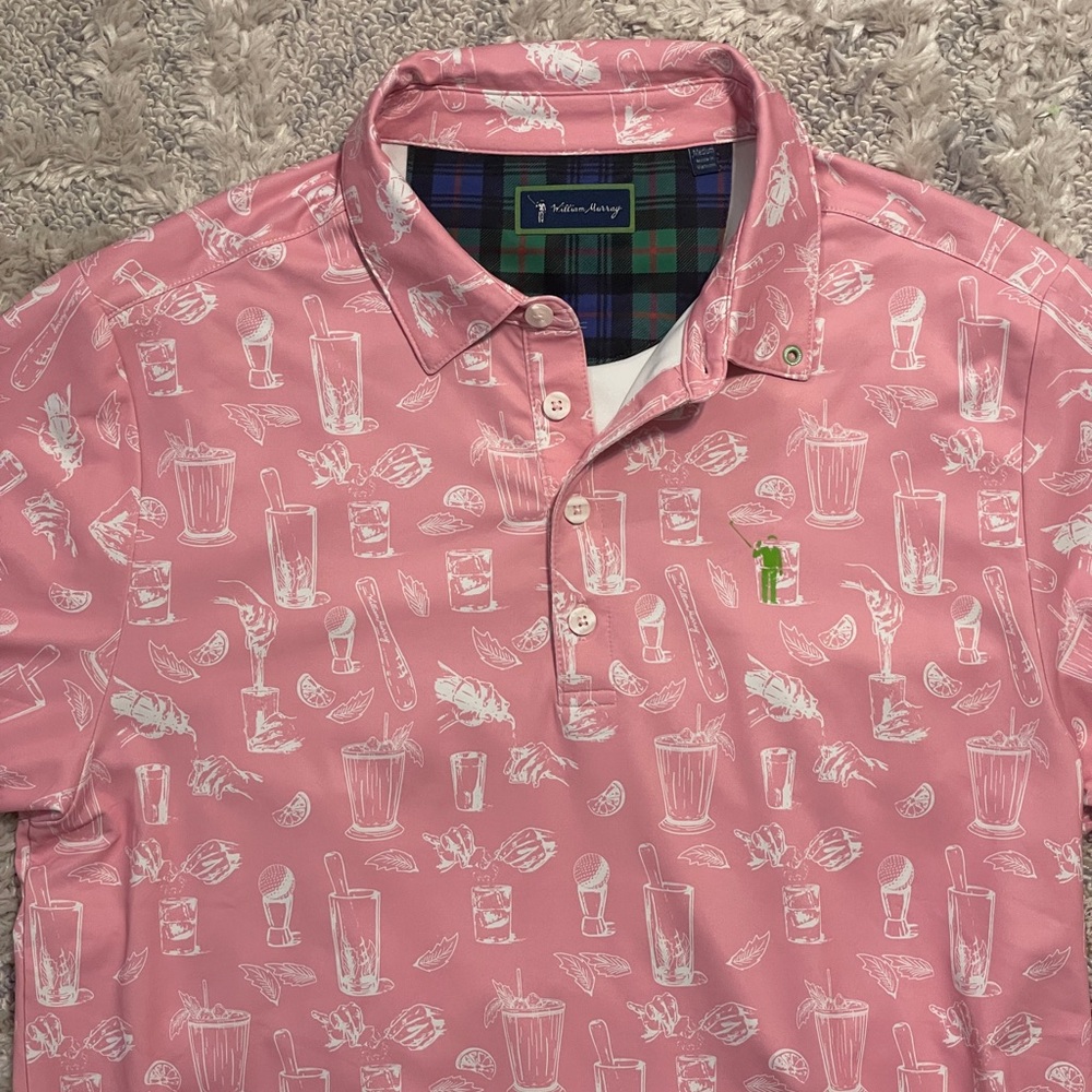 William Murray lightly worn Mens golf polo